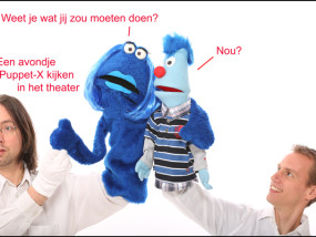 Avondje theater met Puppet-X voorstelling, knap je van op!